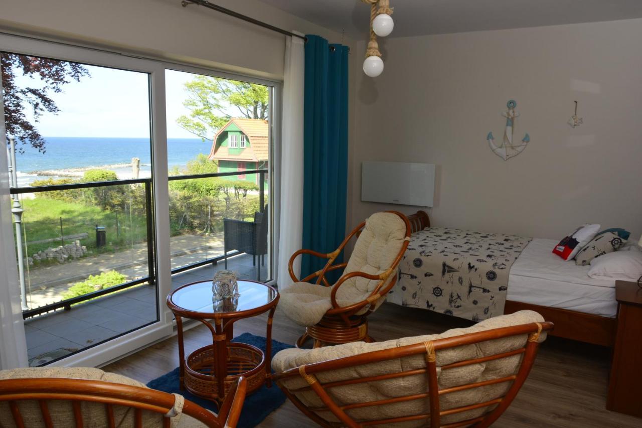 Apartament Z Widokiem Na Morze "U Grazyny" Jarosławiec Exterior foto